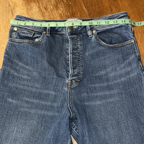 Free People Wales Wide Leg Jean in Blue - Picture 6 of 15